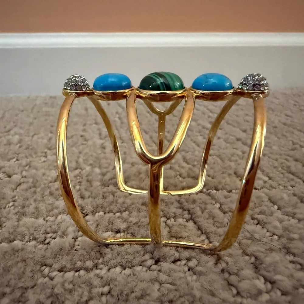 Henri Bendel NY Swarovski Cuff Bracelet - Picture 8 of 12